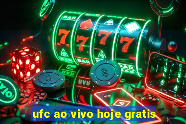 ufc ao vivo hoje gratis