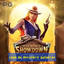 jogo de descobrir palavras